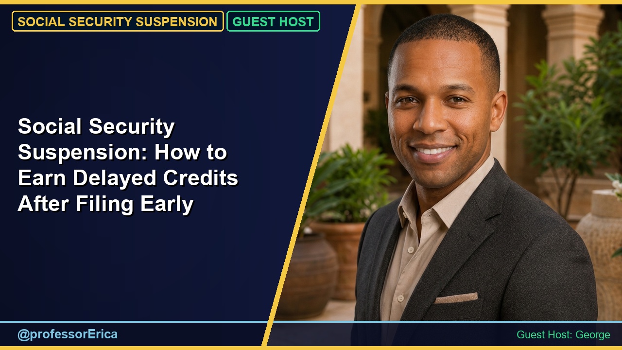 Social Security Suspension: How to Earn Delayed Credits After Filing