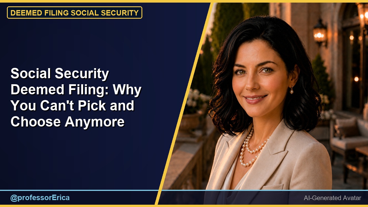 Social Security Deemed Filing: Why You Can't Pick and Choose Anymore