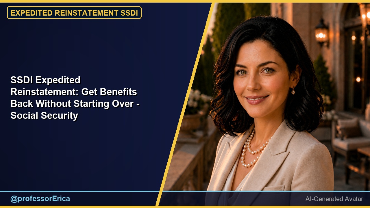Social Security Disability: Getting SSDI Back With Expedited Reinstatement