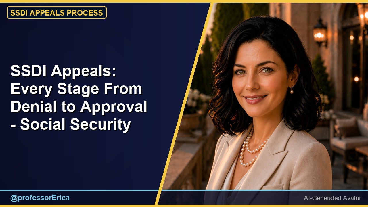Social Security Disability Appeals: Every Stage From Denial to Approval