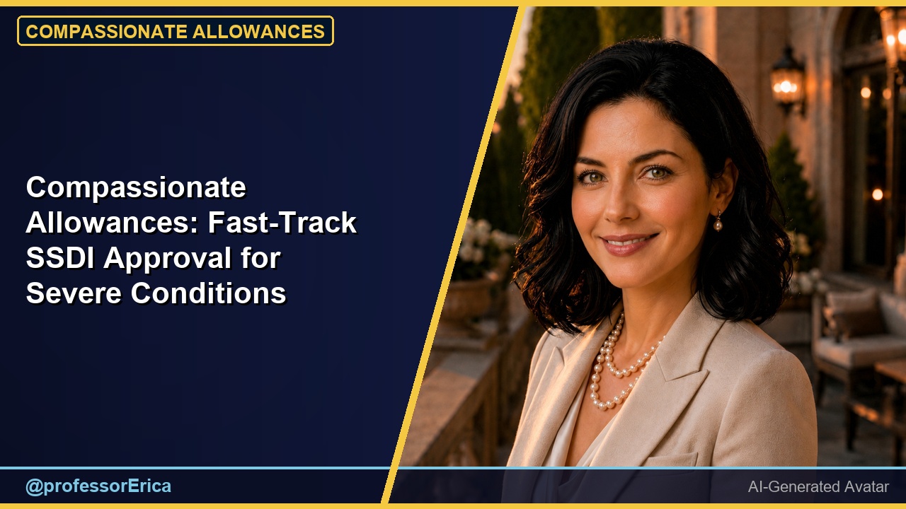 Social Security Compassionate Allowances: Fast-Track Disability Approvals