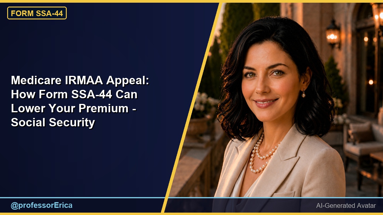 Medicare IRMAA Appeal: How Form SSA-44 Can Lower Your Premium