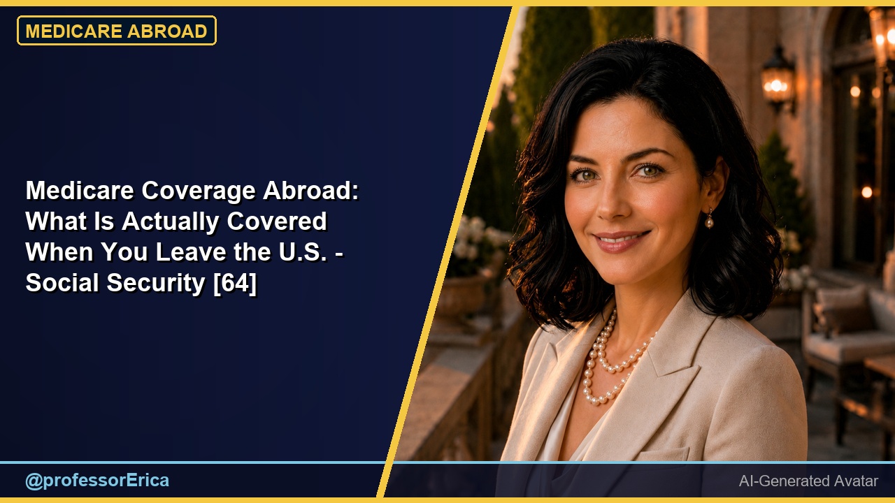 Medicare Abroad: What's Actually Covered When You Leave the U.S.