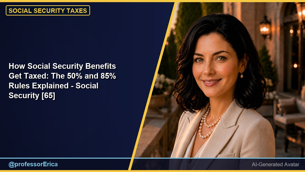 How Social Security Benefits Get Taxed (Up to 85 Percent)