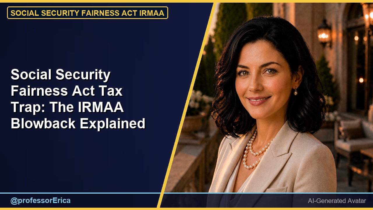 Social Security Fairness Act Tax Trap: The IRMAA Blowback in 2027