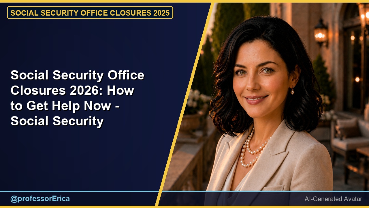 Social Security Office Closures: How to Get Help in the 2026 Crisis