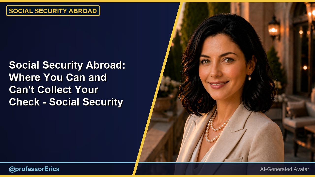 Social Security Abroad: Where You Can and Can't Collect Your Check